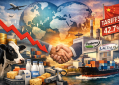 Anul consolidării și al tarifelor: cum a remodelat 2025 industria globală a produselor lactate